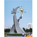 2016 New Artistic Symbol Grand City Art Stainless Steel Sculpture